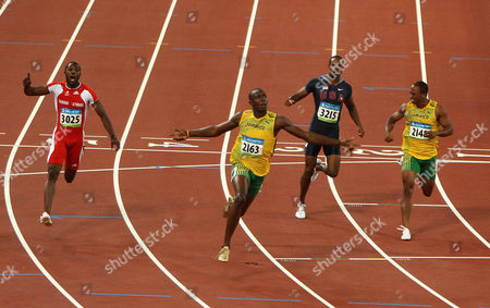 Usain Bolt Jamaica 2163 Wins 100m World Redaktionelles Stockfoto Stockbild Shutterstock