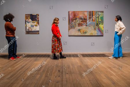 Pierre Bonnard Colour Memory Exhibition London Stockfotos