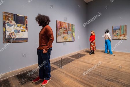 Pierre Bonnard Colour Memory Exhibition London Stockfotos