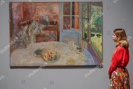 Pierre Bonnard Colour Memory Exhibition London Stockfotos