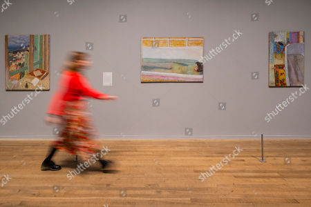 Pierre Bonnard Colour Memory Exhibition London Stockfotos