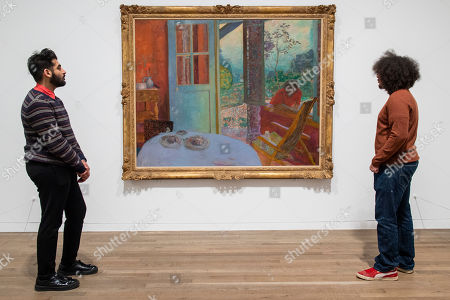 Pierre Bonnard Colour Memory Exhibition London Stockfotos