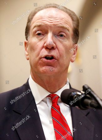 David Malpass Nominated Head World Bank Washington Stock Photos