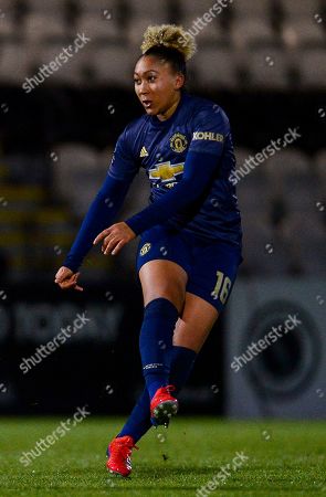 Arsenal Women v Manchester United Women Stock Photos ...