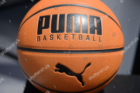 Puma basketball ball companys logo 