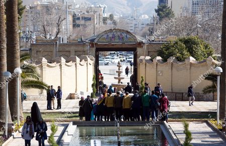Iranians Visit Afifabad Garden Gulshan Garden City Editorial Stock