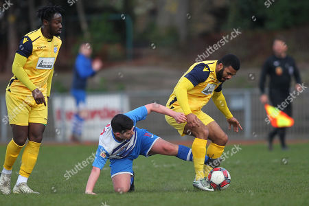 During Ilford Vs Hullbridge Sports Essex Senior Editorial Stock