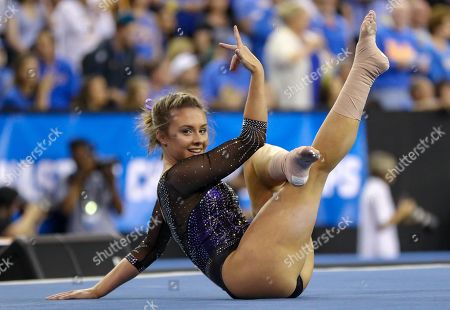 Ncaa Womens Gymnastics Championship Fort Worth Stockfotos