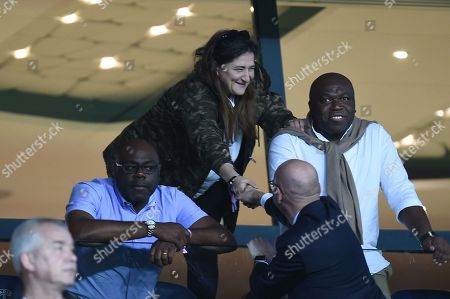 Parents Kylian Mbappe Attend Psg V Monaco Stock Photos Exclusive Shutterstock