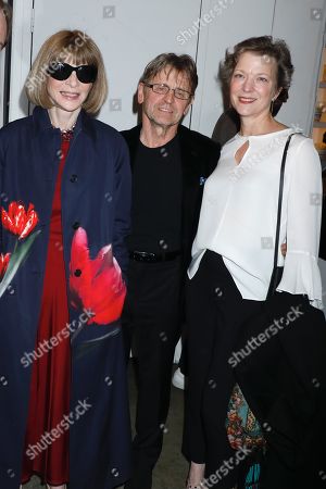 Anna Wintour Mikhail Baryshnikov Lisa Rinehart Editorial Stock Photo Stock Image Shutterstock