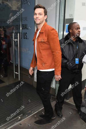 Nicholas Hoult Out About London Stok Fotograflari Ozel Shutterstock