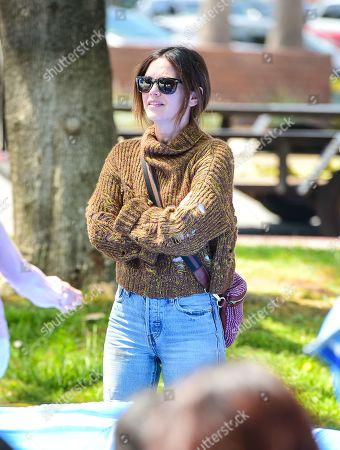 Rachel Bilson Hayden Christensen Out About Los Stock Photos