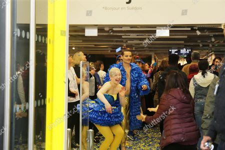 Ikea Opens First Store Central Paris Stock Photos Exclusive