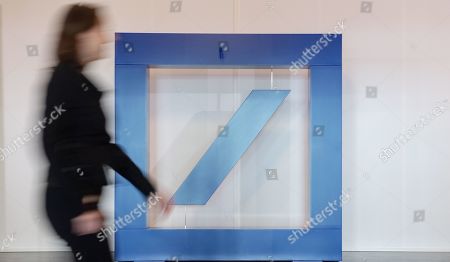 Deutsche Bank Annual General Meeting Frankfurt Stock Photos