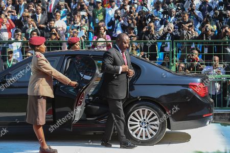South African President Cyril Ramaphosa Inauguration Pretoria Stockfotos Exklusiv Shutterstock