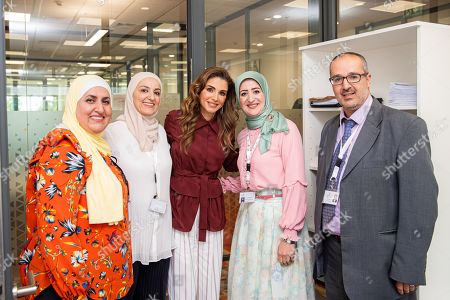 Queen Rania visits University Jordan Amman Stock Photos | Shutterstock
