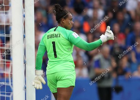 Goalkeeper Barbara Brazil Editorial Stock Photo Stock Image Shutterstock