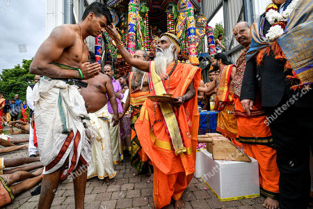 Hindu Devotees Celebrate Makorcavam Temple Festival Germanys Editorial Stock Photo Stock Image Shutterstock