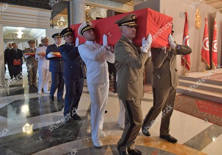 Image result for tunisian president burial