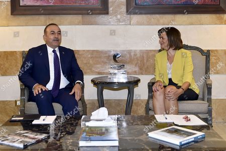 Turkish Foreign Minister Mevlut Cavusoglu Visits Lebanon