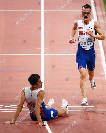 Jakob Ingebrigtsen L Henrik Ingebrigtsen R Norway Editorial Stock Photo Stock Image Shutterstock