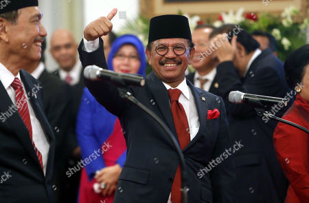 New Indonesia Cabinet Members Jakarta Stockfotos Exklusiv