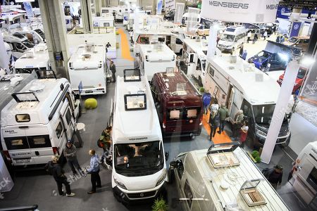 Visitors Eye Interior Motorhome During Suisse Caravane Editorial Stock Photo Stock Image Shutterstock