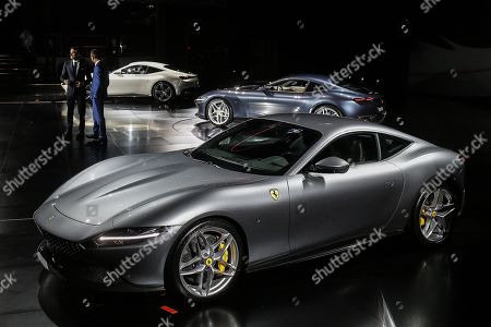 Ferrari Roma presentation Rome Stock Photos (Exclusive ...