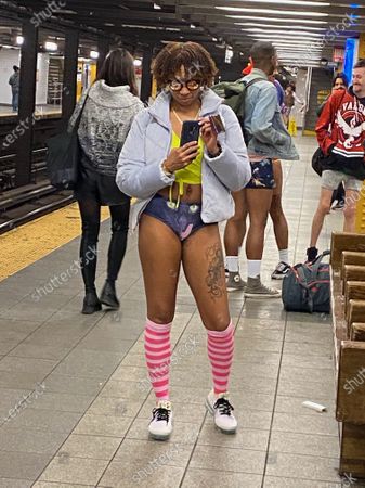 Subway grannies petite bukkake