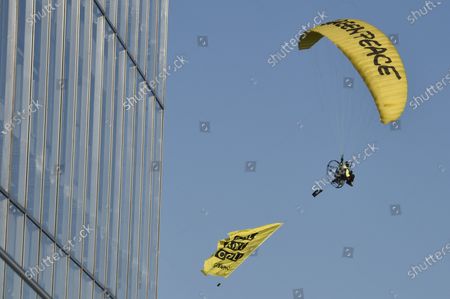 Greenpeace Protest Fortum Headquarters Espoo Stockfotos Exklusiv Shutterstock