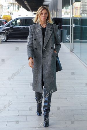 Anja Rubik Out About Milan Fashion Week Stock Photos Exclusive Shutterstock