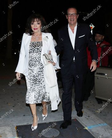 Joan Collins Percy Gibson Editorial Stock Photo Stock Image Shutterstock
