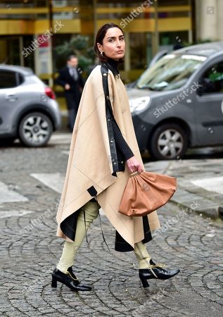 olive green coat