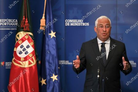 Portuguese Government Coronavirus Press Conference Lisbon Stockfotos Exklusiv Shutterstock