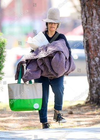 Linda Perry Sara Gilbert Out About Los Stockfotok Exkluziv Shutterstock