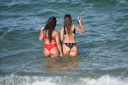 Candid Beach Thong Bikini Girls