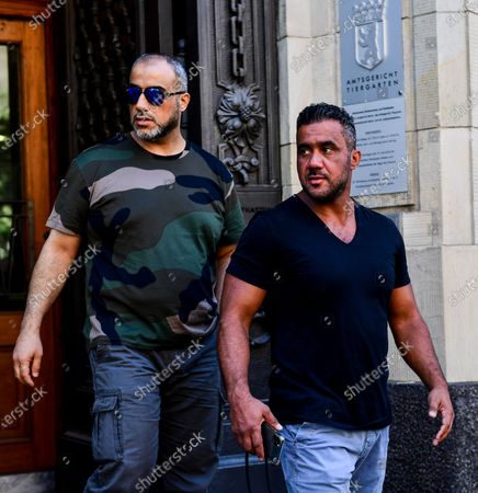 defendant arafat abouchaker r seen after trial editorial stock photo stock image shutterstock