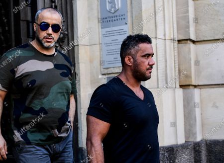 defendant arafat abouchaker r seen after trial editorial stock photo stock image shutterstock