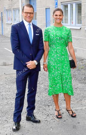 Princess Victoria Prince Daniel Visit Wipsthlm Studios Arkivbilder Eksklusive Shutterstock