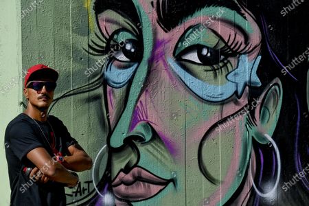 Mural Depicting Armine Harutyunyan 23 Years Old Editorial Stock Photo Stock Image Shutterstock