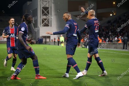 Paris Saintgermains Mitchel Bakker Kylian Mbappe Moise Editorial Stock Photo Stock Image Shutterstock