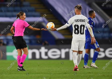 Referee Frappart Vladlen Yurchenko Zorya Luhansk Editorial Stock Photo Stock Image Shutterstock