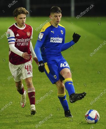 Ben Cottrell Arsenal Steve Seddon Afc Wimbledon Editorial Stock Photo Stock Image Shutterstock