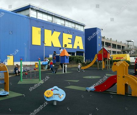 Childrens Play Area Outside Ikea Brent Cross Editorial Stock Photo