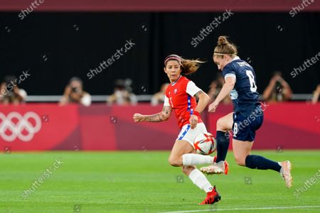 Great Britain v Chile Tokyo Olympic Games 库存照片（独家 ...