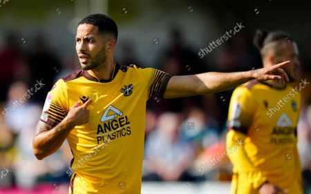 sutton united v stevenage stock photos exclusive shutterstock