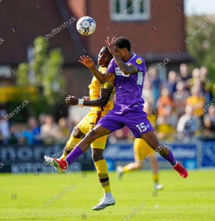 sutton united v stevenage stock photos exclusive shutterstock