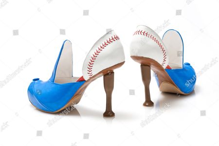 baseball themed shoes