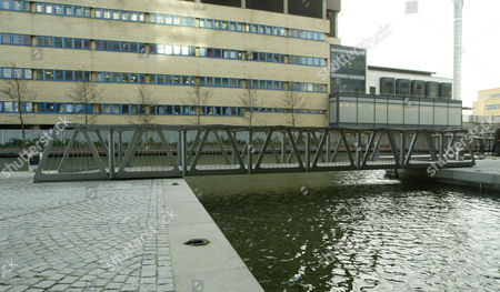 Footbridge That Straddles Inlet Front Marks Spencer Editorial Stock Photo Stock Image Shutterstock