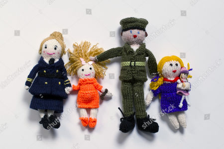 knitted dolls for charity